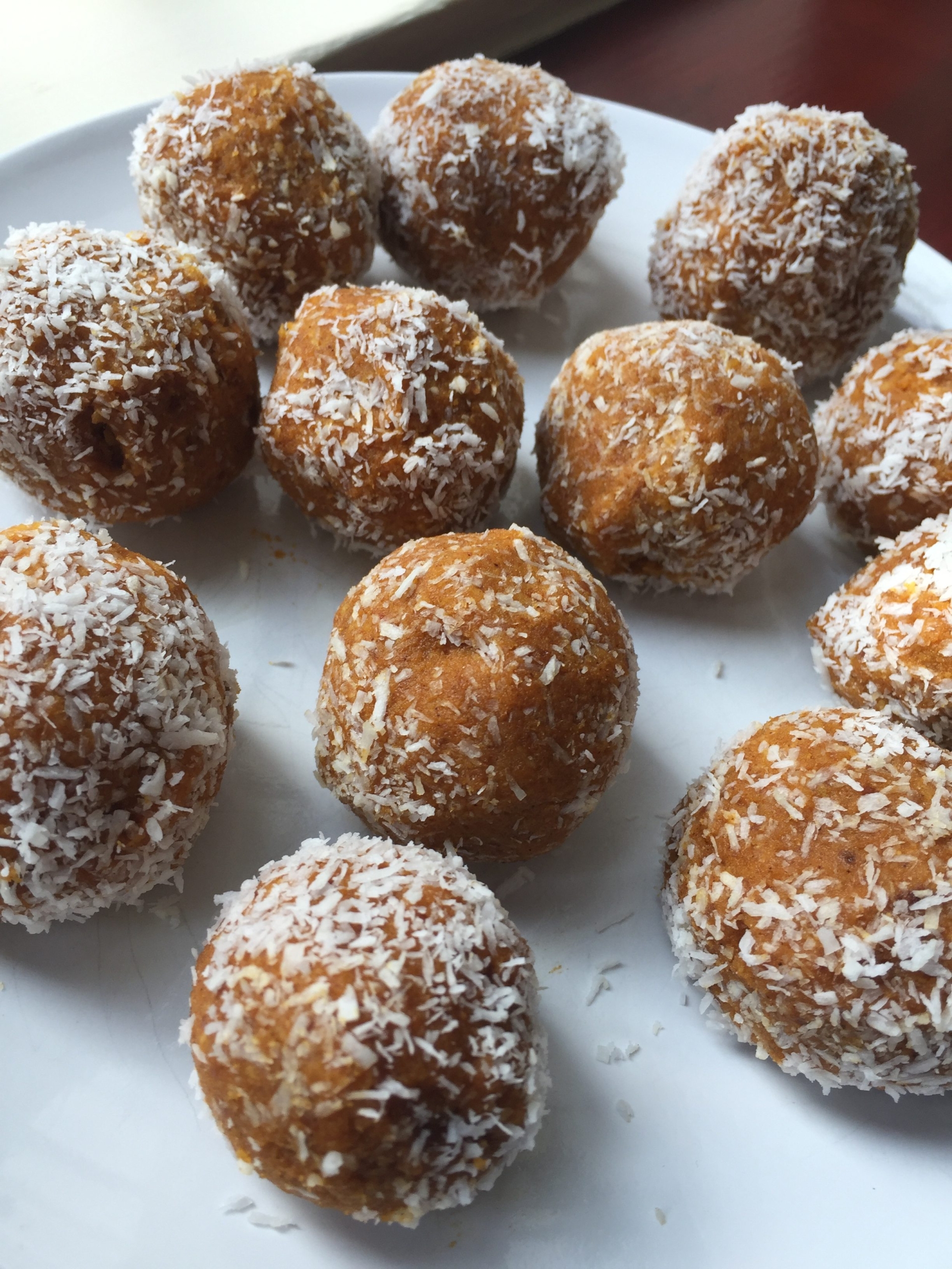 Pumpkin & Coconut Energy Balls
