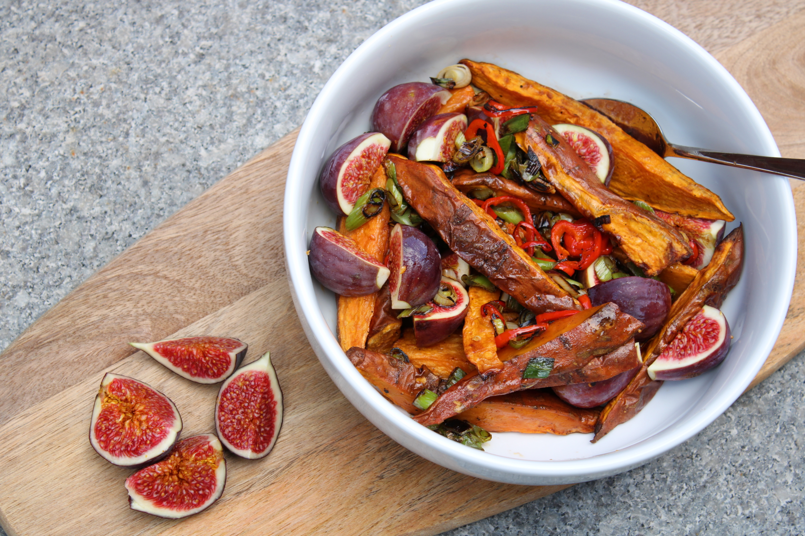 Sweet Potato and Fig Salad